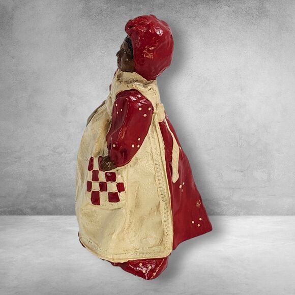 Vintage Ike & Sandy Spillman “Geraldine” Resin Figurine 1976–1987 Folk Art RARE - Picture 3 of 12